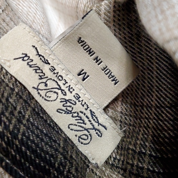 Soft Comy Flannel Plaid Shirt, Casual Chic - Picture 9 of 10